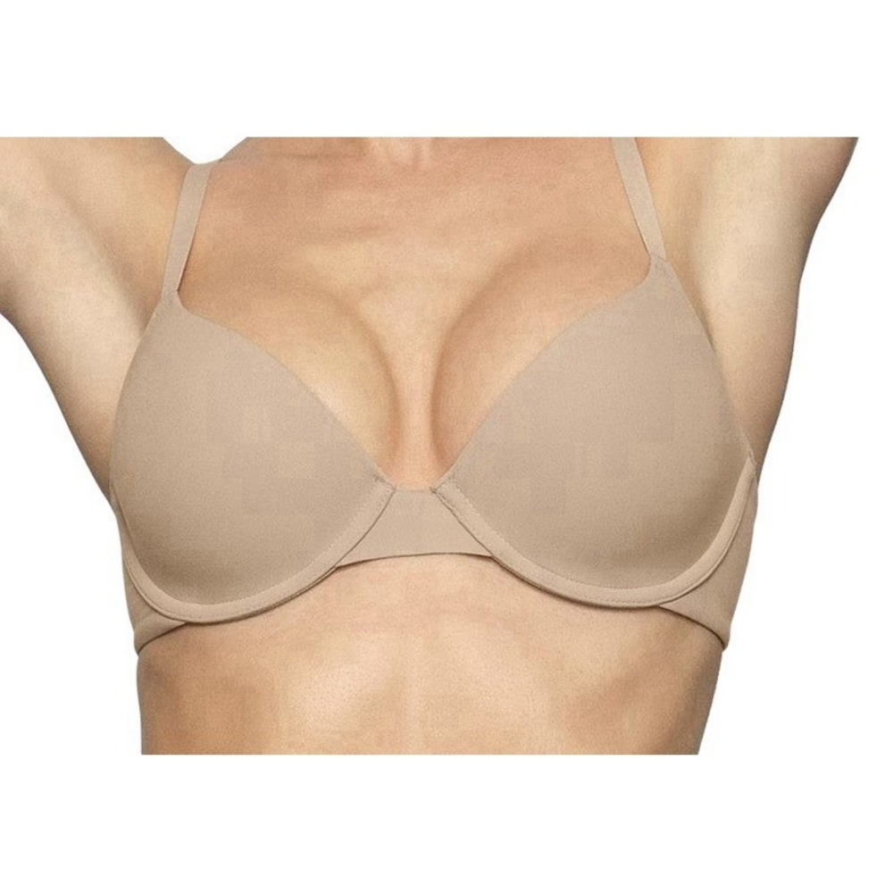 Skims Fits Everybody Tshirt Bra - MICA - NWT - 32ddd